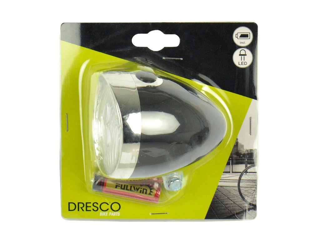 DRESCO VOORLICHT 3 LED CLASSIC ZWART