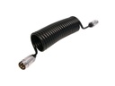 Verlengkabel voor aanhanger 7P 12V Min 65cm, Max 270cm ø1,2cm