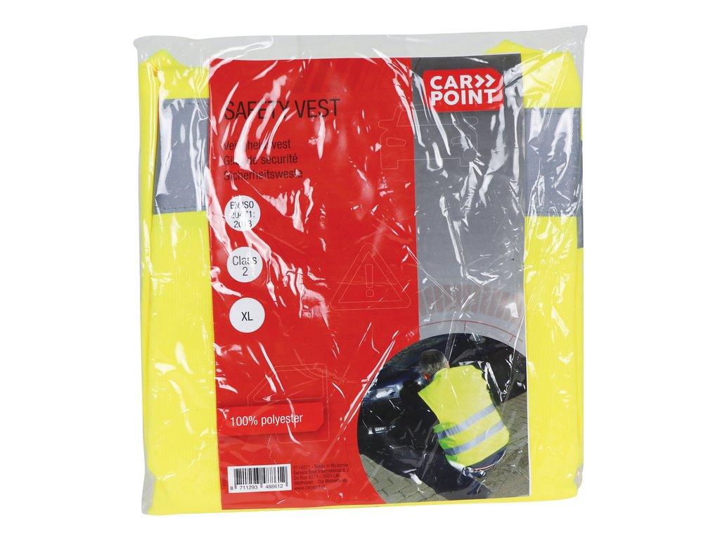 Carpoint Veiligheidsvest Oxford Geel XL