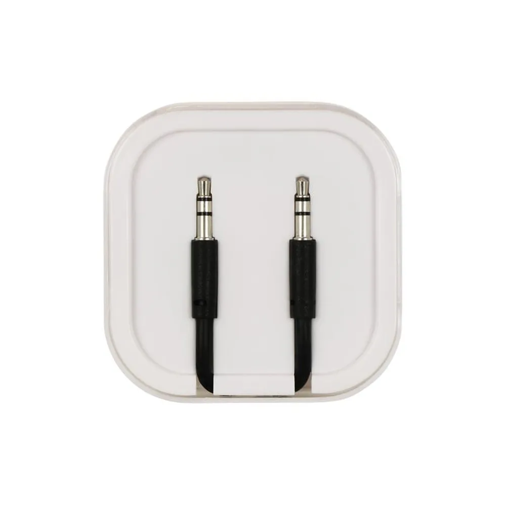 Be Connected Aux To Aux Stereo Kabel Zwart 100CM