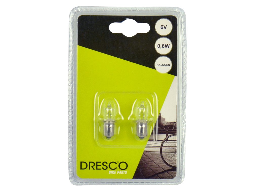 Dresco Halogeen Fietslampjes 6V 3W