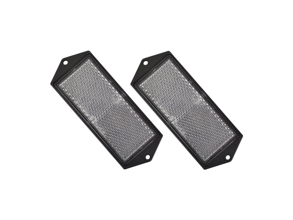 Carpoint Reflector Wit 104x40mm 2 Stuks
