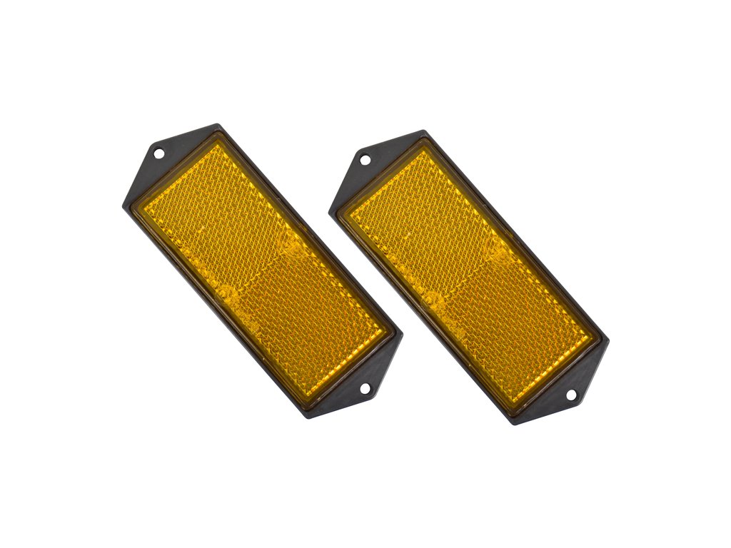 Carpoint Reflector Oranje 104x40mm 2 Stuks