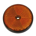 Carpoint Reflectoren Rond Ø 70mm Oranje 2 Stuks
