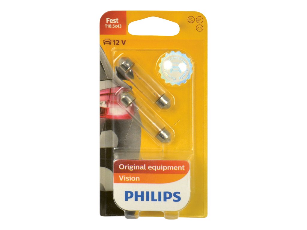 Philips 12866B2 C10W Festoon Vision