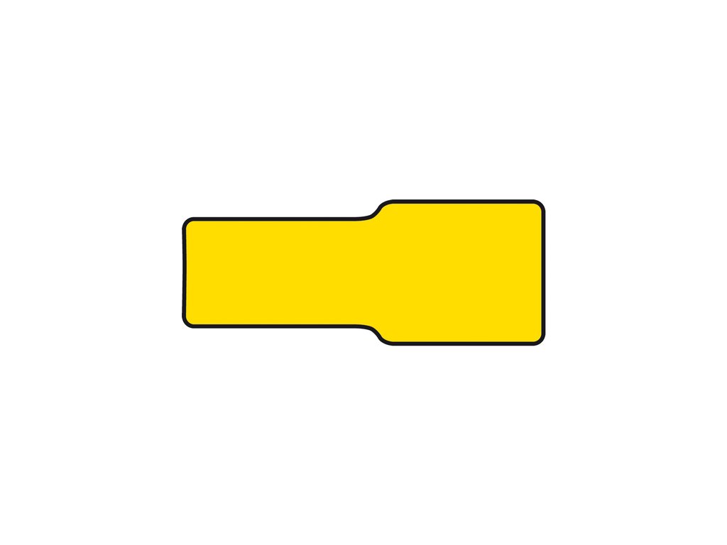 Carpoint Rondstekkerbus 849 Geel Ø 5.0mm 10 Stuks