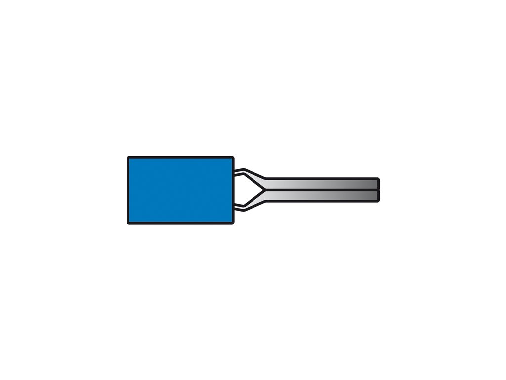 Carpoint Pen Kabelschoen 621 Blauw Ø 1.9mm 10 Stuks