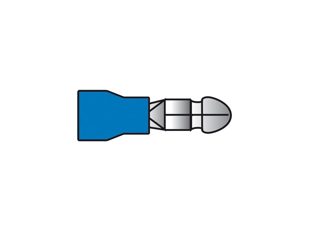 Carpoint Rondstekker 550 Blauw Ø 5.0mm 10 Stuks