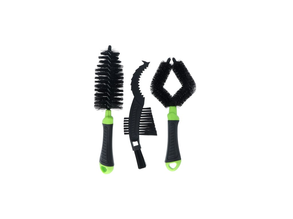 [5250608] Dresco Fiets borstelset 3 delig