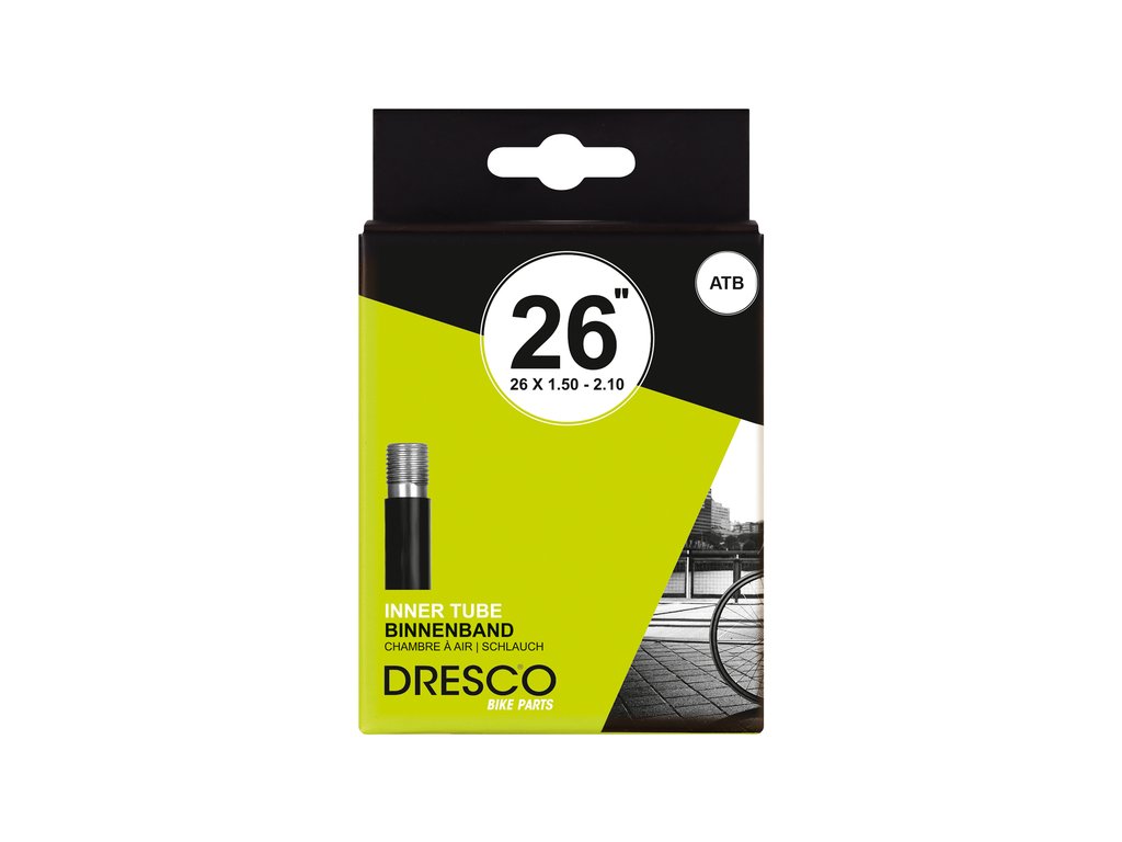 Dresco Binnenband 26 x1.75-2.25 (47/57-559) Schrader 40mm