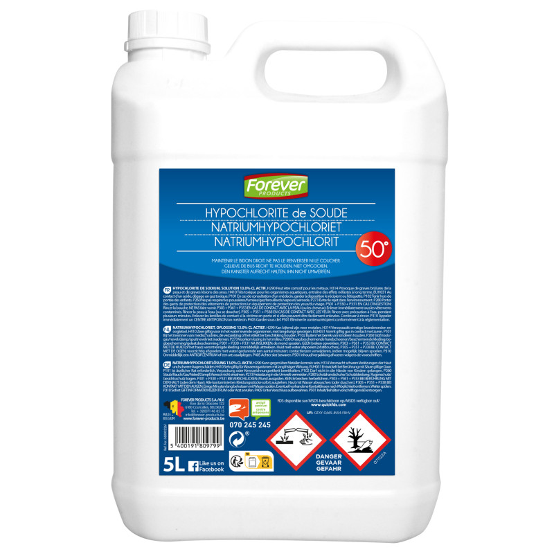 Forever natriumhypochloriet 5L