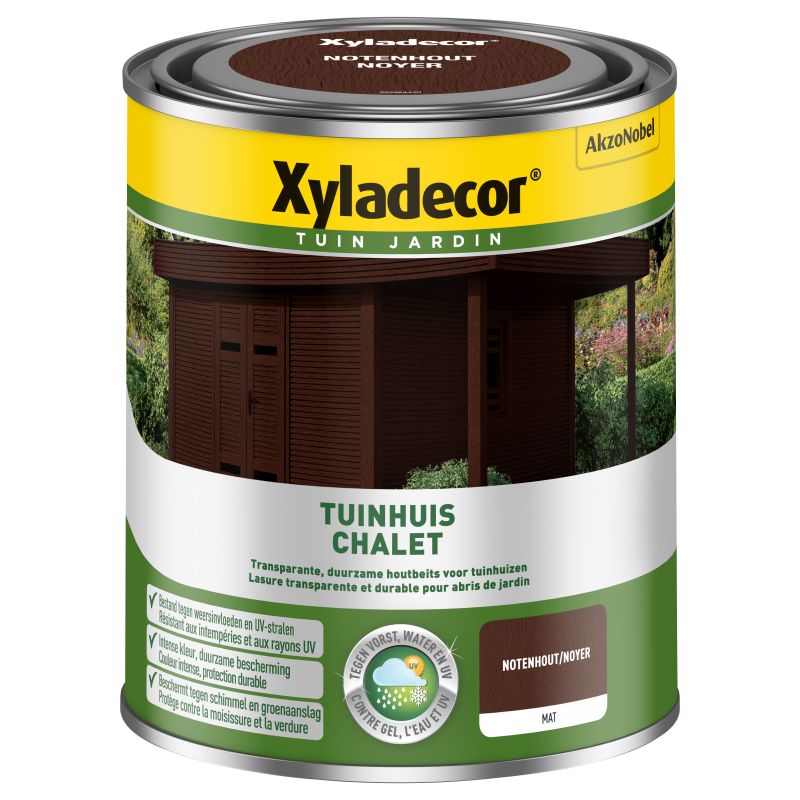 Xyladecor Tuinhuis WB Notenhout 750ML