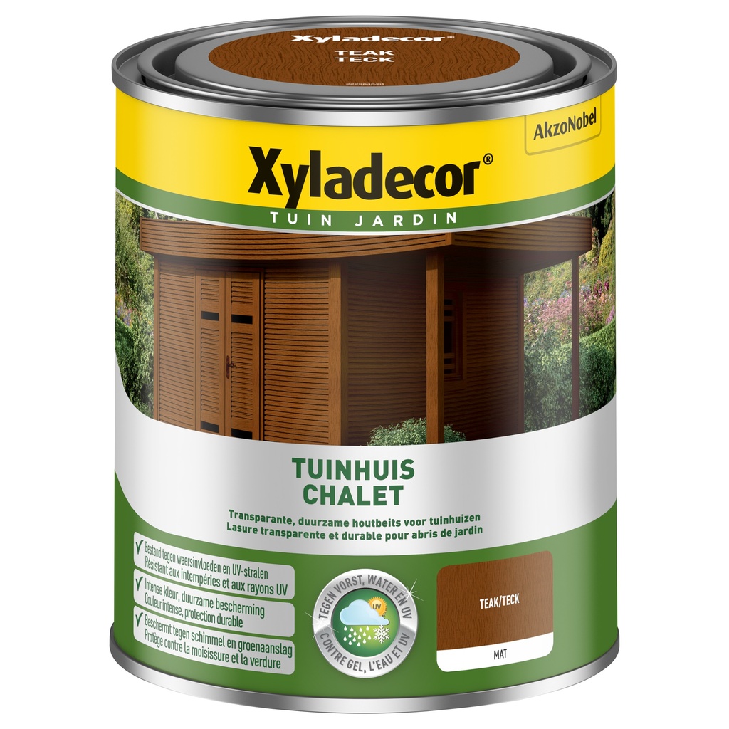 Xyladecor Tuinhuis WB Teak 750ML