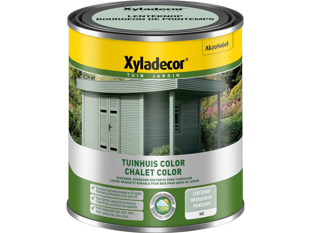 Xyladecor Tuinhuis Color Lente knop 1L