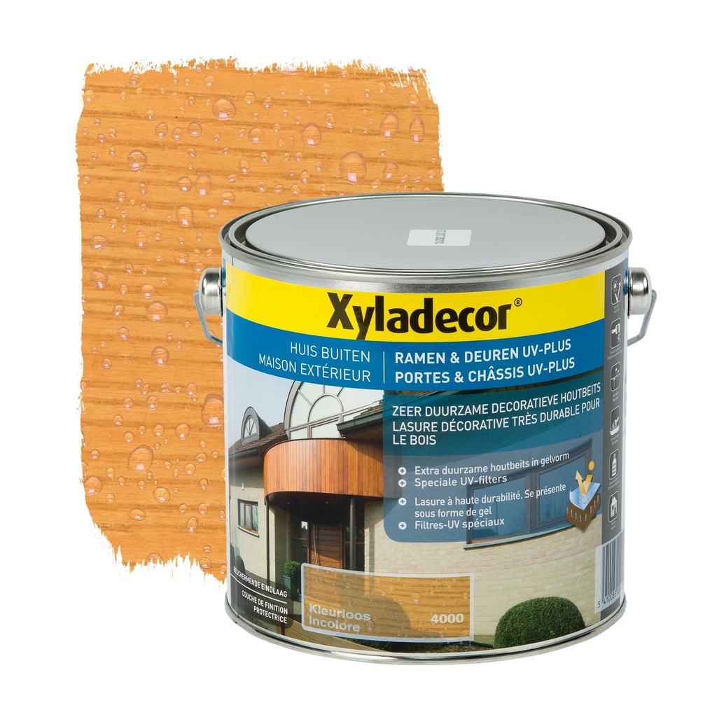 Xyladecor Ramen&Deuren UV-Plus Kleurloos 2,5L
