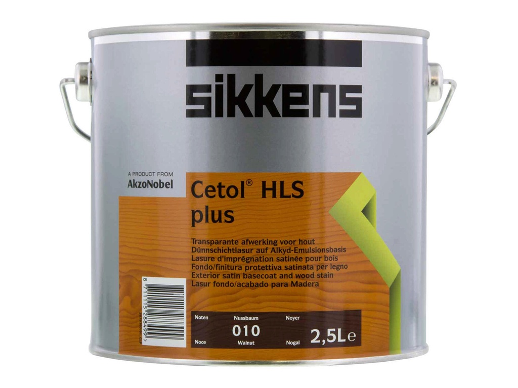 Sikkens Cetol HLS plus 2,5l notenhout 010