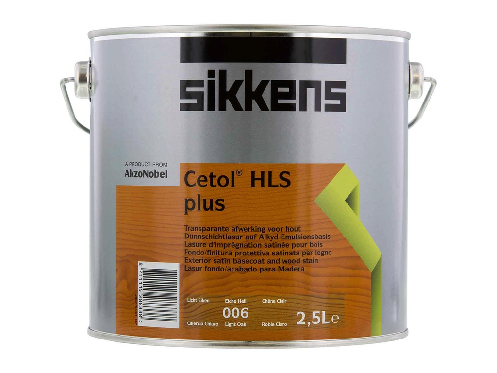 Sikkens Cetol HLS plus 2,5l lichte eik 006