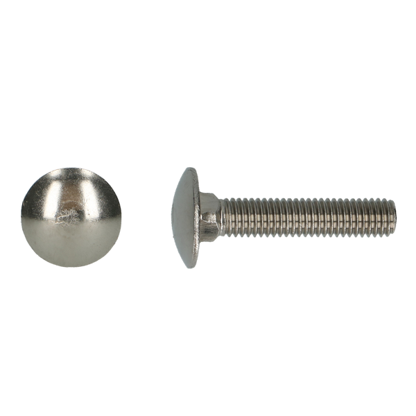 Houtbout A2 DIN 603 M8x60 100ST