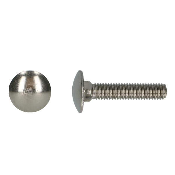 Houtbout A2 DIN 603 M6x40 200st