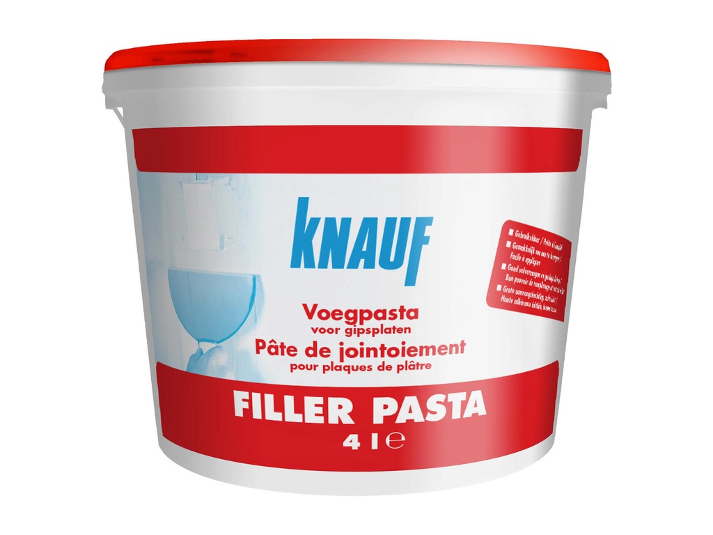 KNAUF FILLER PASTA 4L EMMER