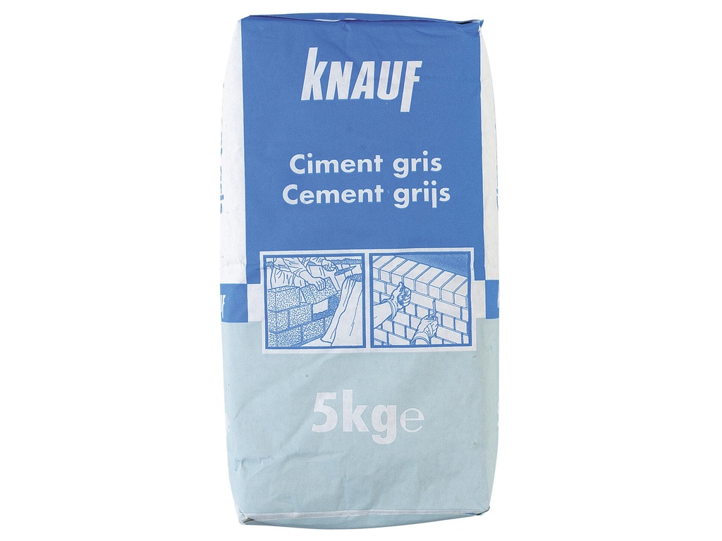 KNAUF CEMENT GRIJS 5KG