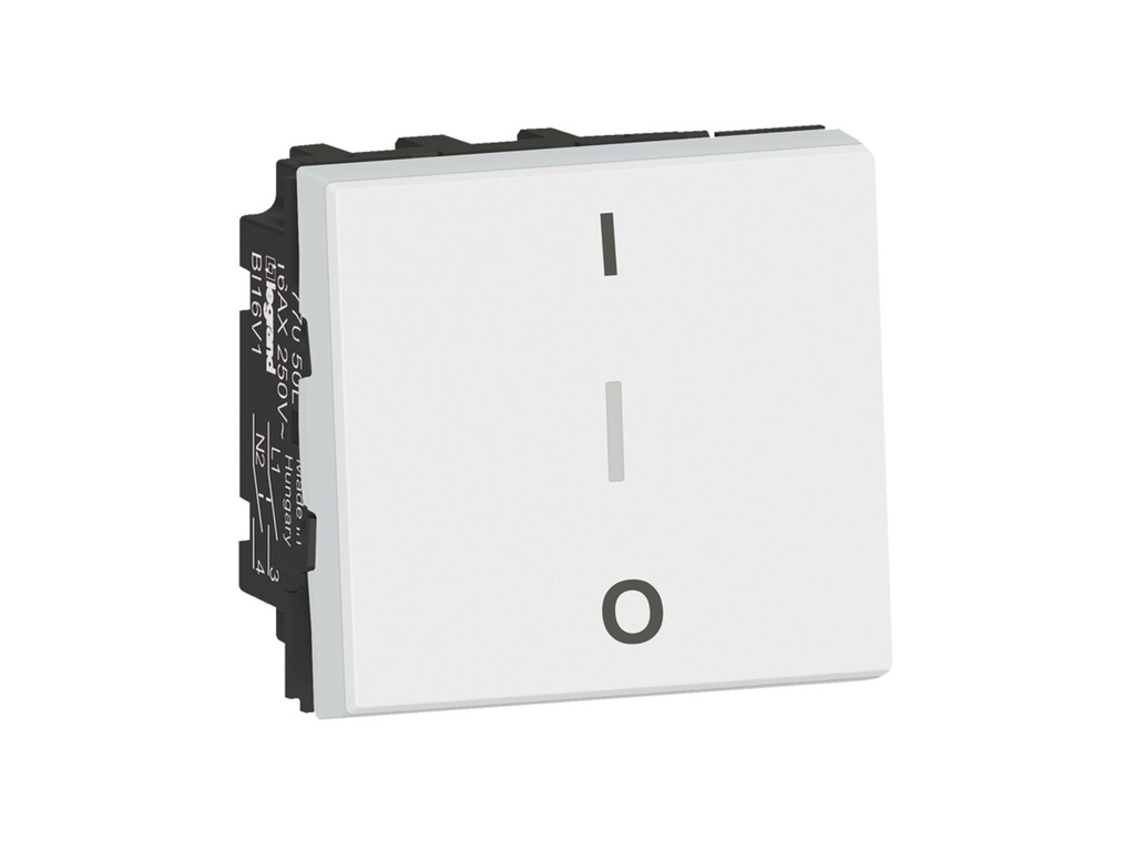 Legrand 2-polige schakelaar Mosaic