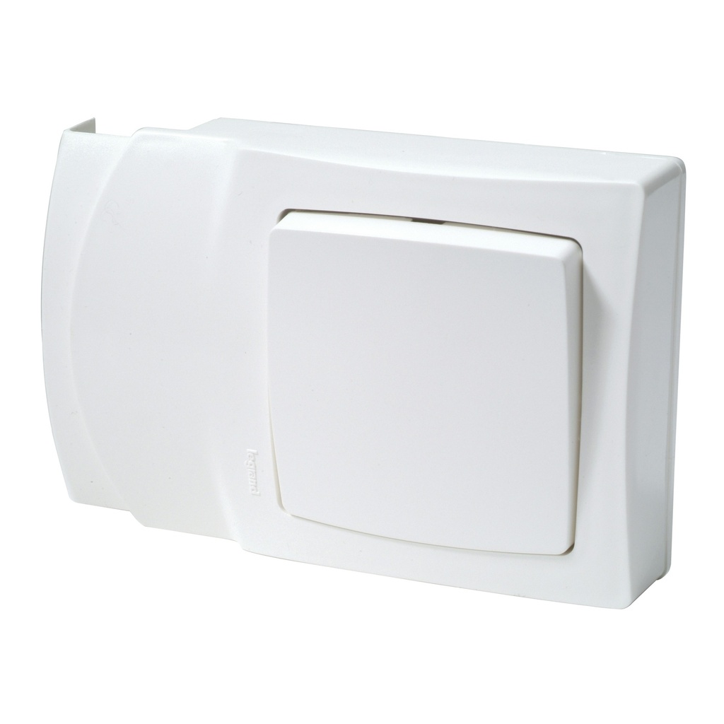 [448491351] Legrand OTEO DLP-Stopcontact 2-Polige Schakelaar