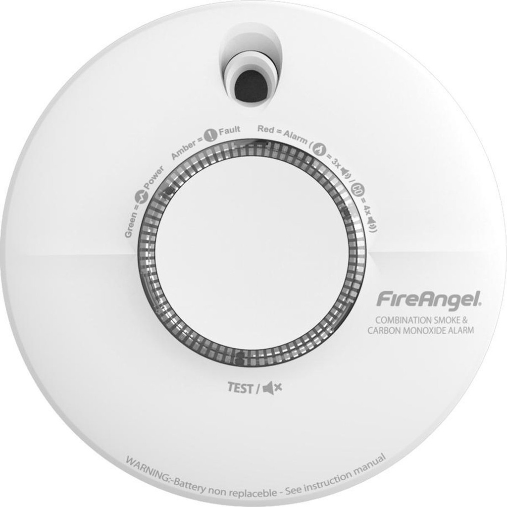 FireAngel Combi optische CO- en rookmelder lithiumbatterij 10 jaar