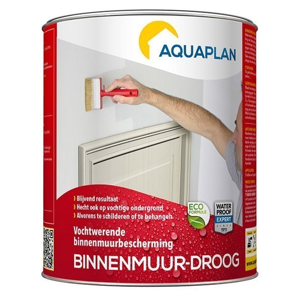 AQUAPLAN Binnenmuur-Droog 0,75L