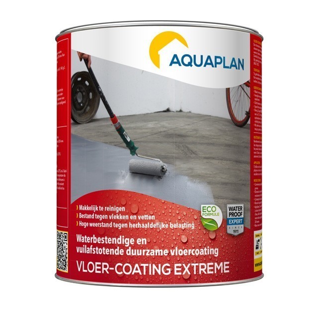 AQUAPLAN Vloer-Coating Extreme 1 L Grijs