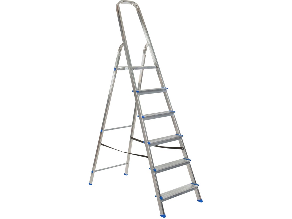 Trapladder Easy Step Alu 6 treden