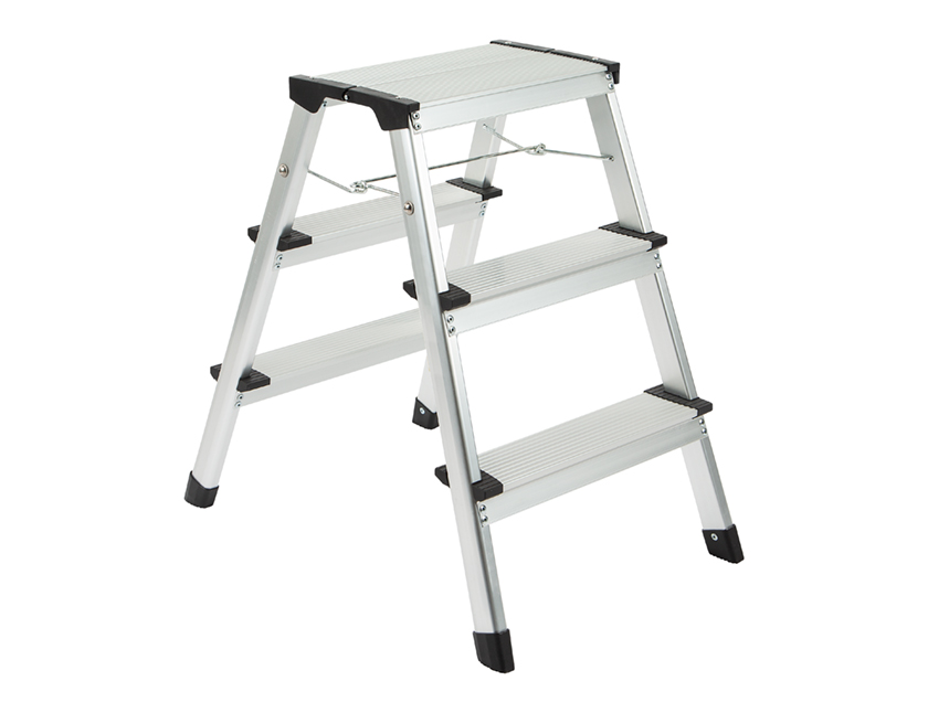 Keukentrap Trapladder Steppy Dubbel 3 treden