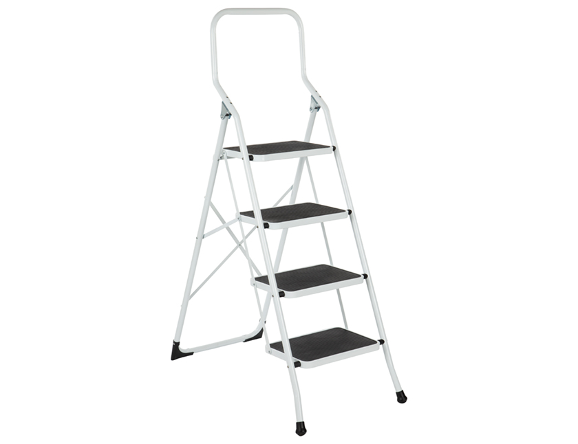 Big Step Trapladder 4 Treden Wit