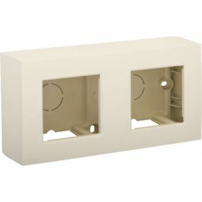 [NI10080200] NIKO Tweevoudige opbouwkit, cream 100-80200