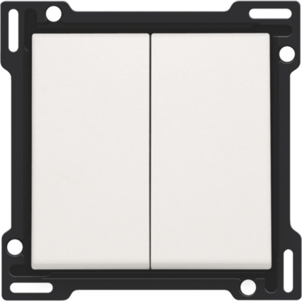 NIKO Toets 2x1/2 white 101-61505