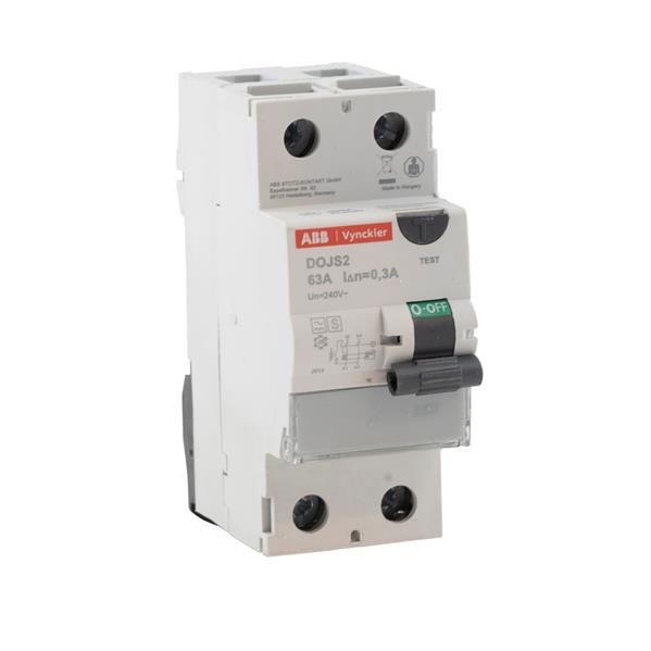 ABB Vynckier Verliesstroomschakelaar DIFF-O-JUMP-2P 40A  300MA
