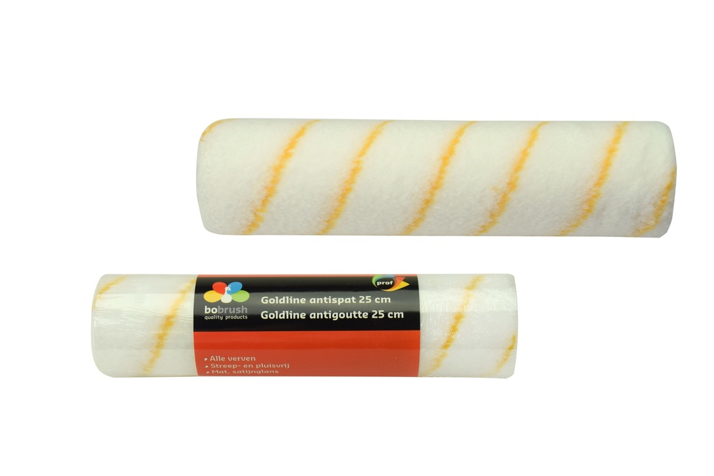 BOBRUSH VERVANGROL GOLD 25CM PROFI-LINE