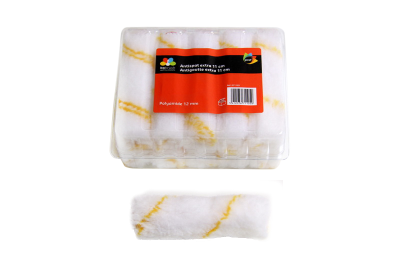 BOBRUSH VERVANGROL ANTI-SPAT 11CM 10ST PROFI-LINE