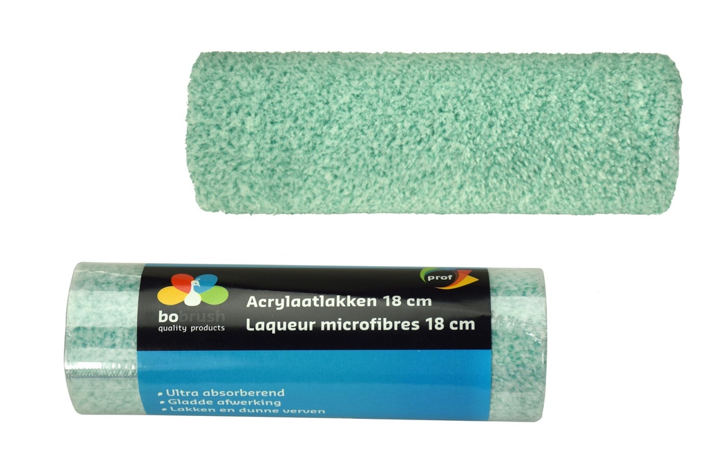 BOBRUSH VERVANGROL ACRYLAATLAKKEN 18CM PROFI-LINE