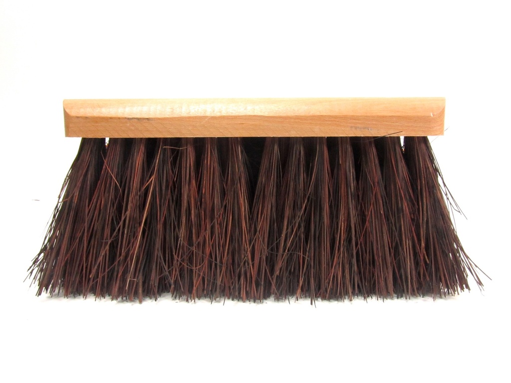 STRAATBEZEM 100 % BAHIA gelakt 30 cm rond