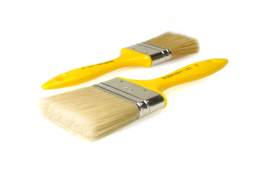 BOBRUSH PLATTE KWAST 2 1/2" - HOBBY