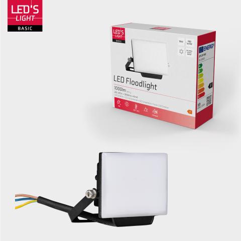 Floodlight 10W 1000Lm IP65 4000K