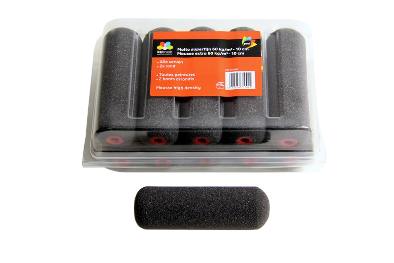 BOBRUSH MOLTO SUPERFIJN 10CM ROND X2 10ST PROFI-LINE