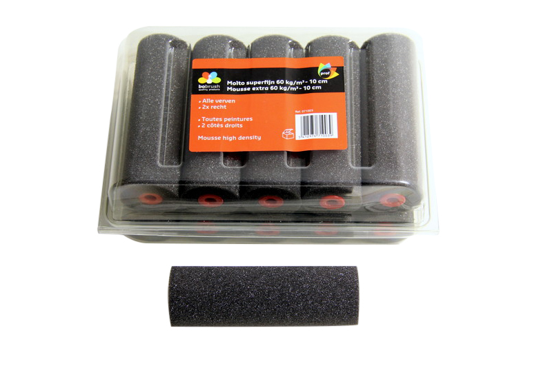 BOBRUSH MOLTO SUPERFIJN 10CM RECHT X2 10ST PROFI-LINE