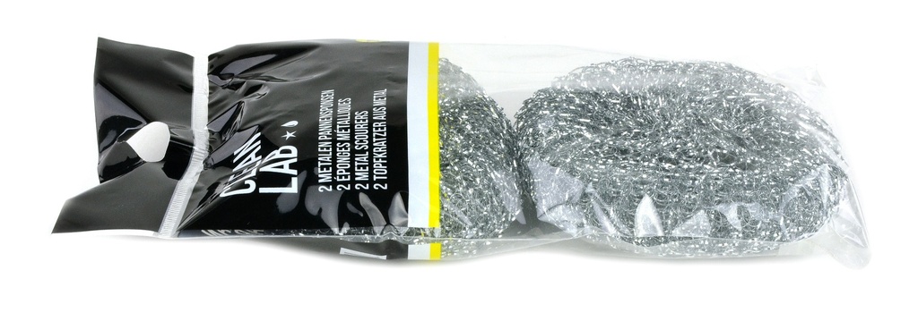 BOBRUSH METALEN PANSPONS 20GR - 2 STUK