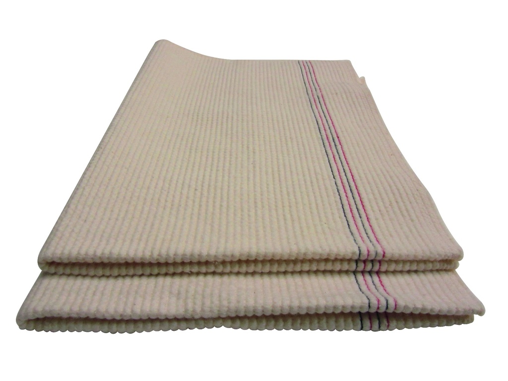 BOBRUSH DWEIL GESTIKT KATOEN VISCOSE 60x90CM