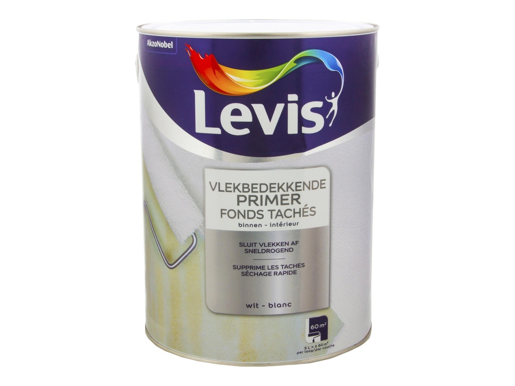 [LV52880778] Levis Vlekbedekkende Primer 5l wit