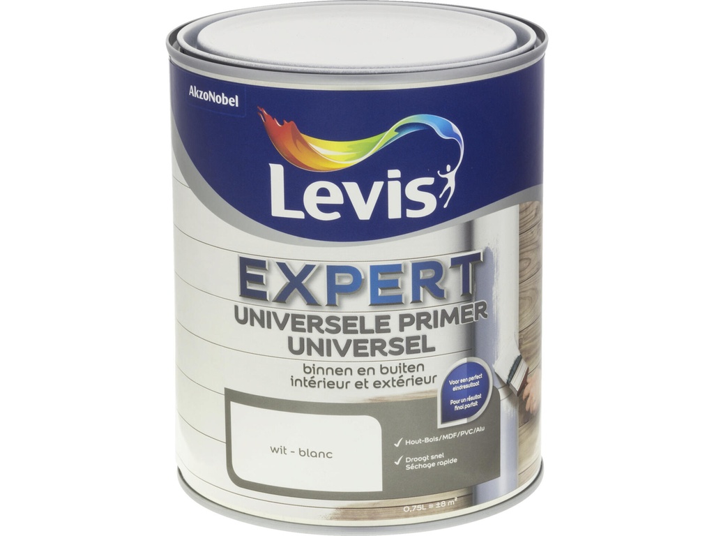 Levis Expert Universele Primer 0,75l Wit