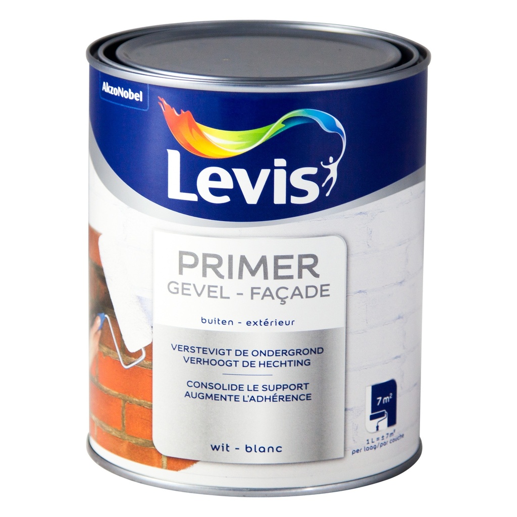 Levis Primer Façade Wit 1l