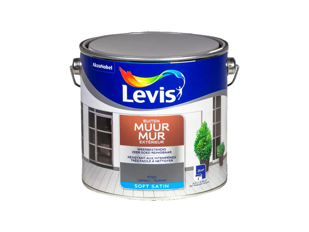Levis Gevelverf Zijdeglans 2,5l Leikleur